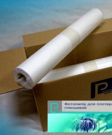 Фотобумага для плоттера мелованная рулон 170 г/м.кв. 914мм 30м